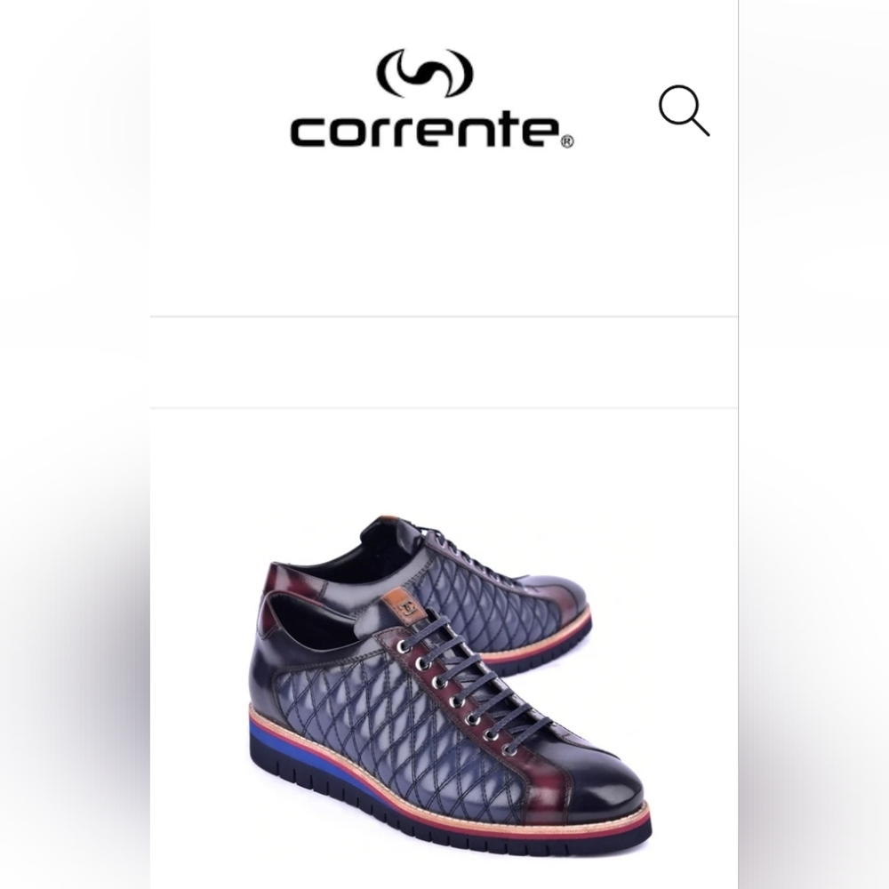 Corrente Leather Fashion Sneakers